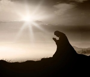 Ježiš modlitba svetlo nebo Otec