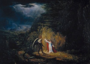 The Temptation in the Wilderness 1824 John St John Long 1798-1834 Purchased 1986 http://www.tate.org.uk/art/work/T04169